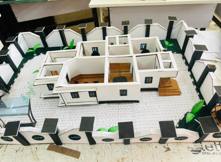 Architecture design model by FUBK Architecture students