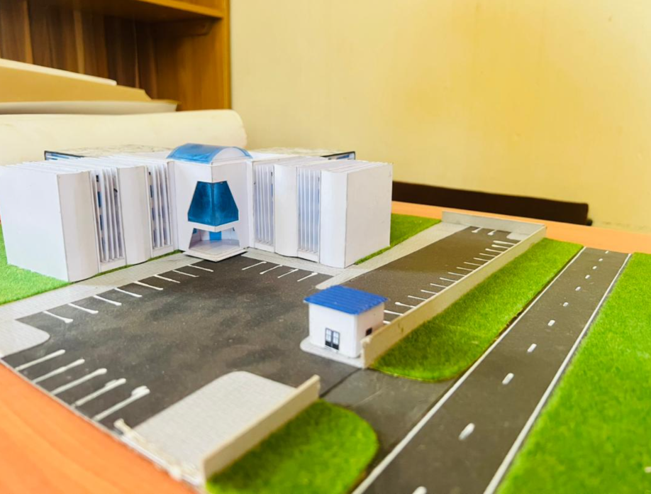 Architecture design model by FUBK Architecture students