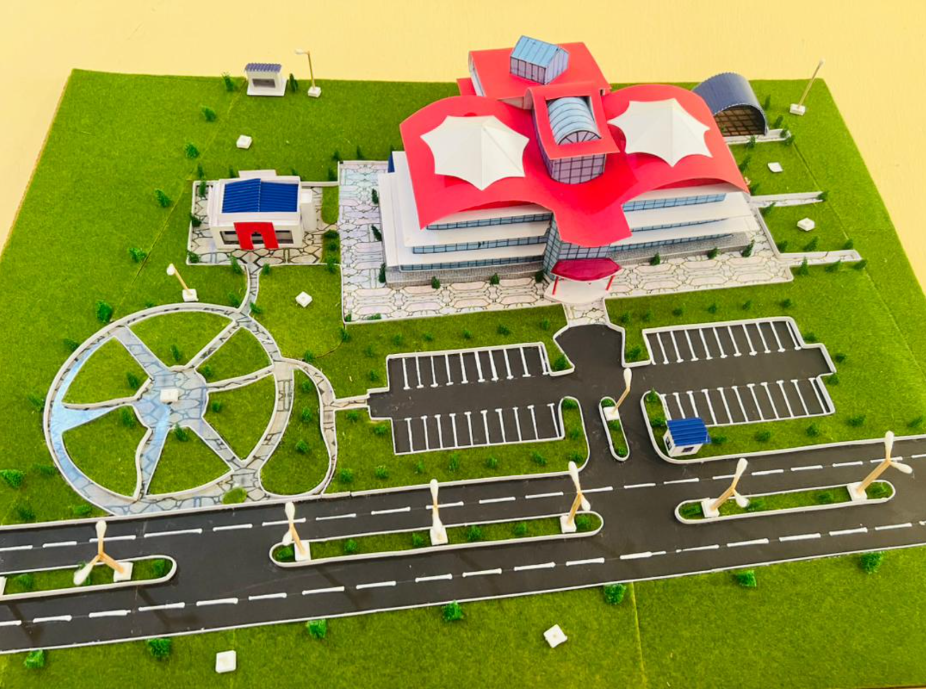 Architecture design model by FUBK Architecture students