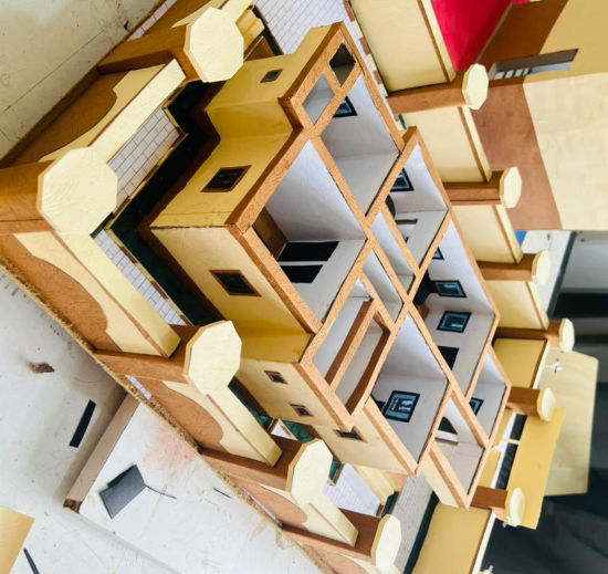 Architecture design model by FUBK Architecture students